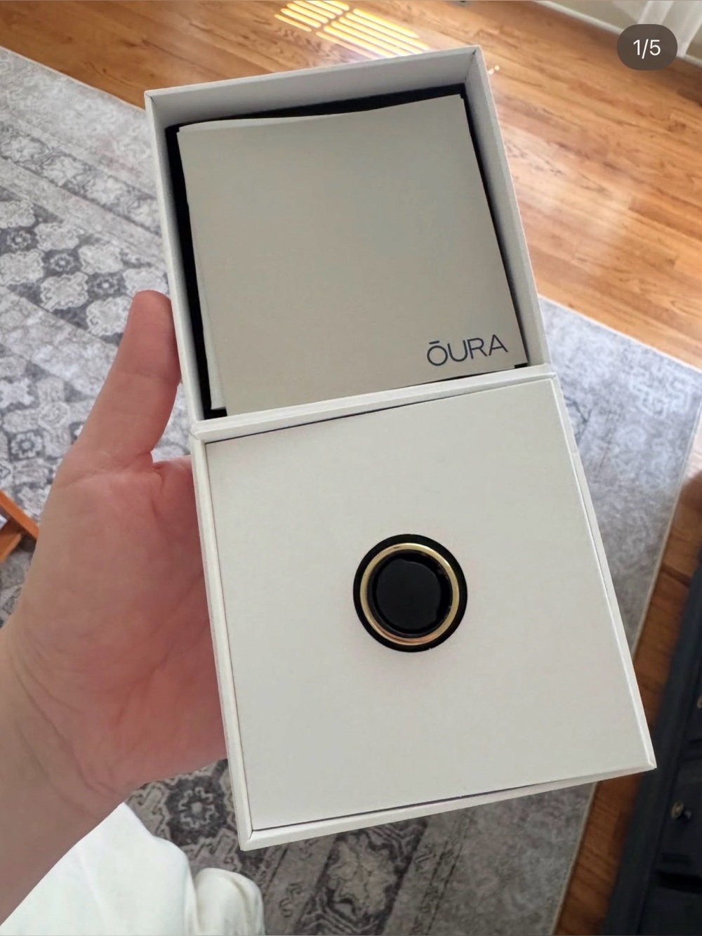 Oura Ring Gen 3 Horizon Gold - Size 10